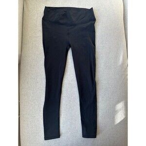 lululemon black laser cut leggings size 6